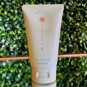 Tatcha HINOKI Body Wash | NEW | Travel Sz | Soft Exfoliating Cleanser Body Scrub